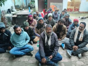 जांच करने गई पुलिस पर बदसलूकी का आरोप, छात्र नेता गिरफ्तार, थाने पर हुआ बवाल