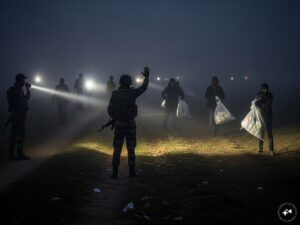 बांग्लादेशी तस्करों का भारतीय सीमा पर खूनी हमला! BSF की जवाबी कार्रवाई में एक स्मगलर ढेर, हथियारों का जखीरा बरामद