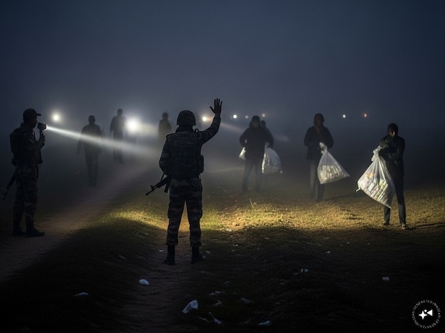 बांग्लादेशी तस्करों का भारतीय सीमा पर खूनी हमला! BSF की जवाबी कार्रवाई में एक स्मगलर ढेर, हथियारों का जखीरा बरामद