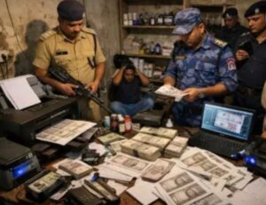 बिहार-नेपाल सीमावर्ती क्षेत्र में छापा, किराए के कमरे में चल रही थी इंटरनेशनल नकली करेंसी की फैक्ट्री