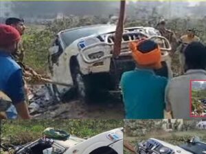 तालाब में गिरी स्कॉर्पियो, बाल-बाल बचे इंटर परीक्षार्थी, दरभंगा में बड़ा हादसा टला