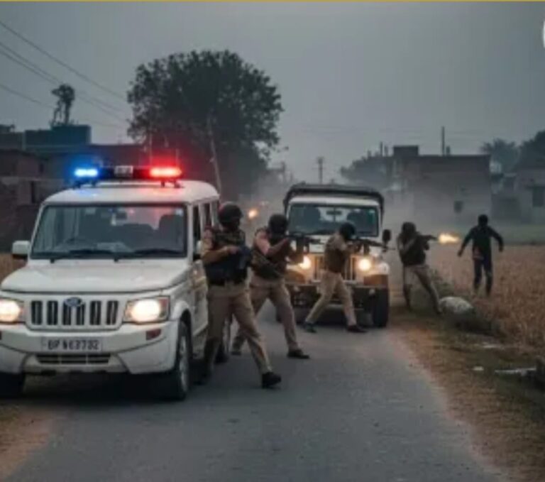 गायघाट पुल के नीचे गोलियों की गूंज, STF के ‘हाफ एनकाउंटर’ कुख्यात सूर्या को दबोचा